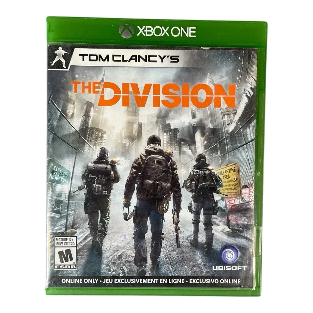 UbiSoft Tom Clancy's The Division Xbox One Video Game Rated Mature